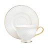 Xícara Para Chá Eclat Gold 250 ml 10 cm - Home Style - 1