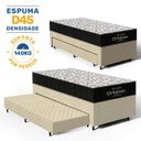 Ver imagem 3 de Cama Box com Colchao de Espuma D45 Ortobom Airtech 150 + Auxiliar de Espuma Unique Solteiro 88cm