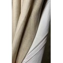 Ver imagem 2 de Cortina no Tecido Linho Flamê Bege com Forro Microfibra Branco - 2,60l X 2,60a