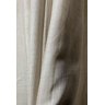 Cortina no Tecido Linho Flamê Bege com Forro Microfibra Branco - 2,60l X 2,60a - 3