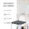 Cadeiras para Sala de Jantar 4 Unidades Sara - 8