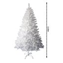 Ver imagem 4 de Árvore de Natal Pinheiro Suíço Branco Luxo Premium 900 Galhos 2,10m - Master Christmas