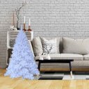 Ver imagem 2 de Árvore de Natal Pinheiro Suíço Branco Luxo Premium 900 Galhos 2,10m - Master Christmas