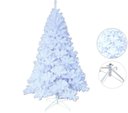 Ver imagem 3 de Árvore de Natal Pinheiro Suíço Branco Luxo Premium 900 Galhos 2,10m - Master Christmas