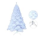 Ver imagem 3 de Árvore de Natal Pinheiro Suíço Branco Luxo Premium 900 Galhos 2,10m - Master Christmas