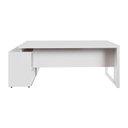 Ver imagem 5 de Mesa de Escritório Diretor em L Industrial 170cm Pés Metal