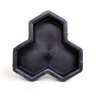 Kit 2 Formas para Calçada Piso Estrela de 3 Pontas 23x23x6cm - 1