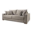 Ver imagem 1 de Sofá 3 Lugares Linho Cinza Médio Helô 2,00m