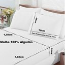 Ver imagem 4 de Jogo de Cama Buettner Casal Malha Basic Liso 3 Branco
