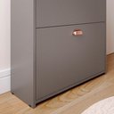 Ver imagem 4 de Sapateira Organizadora Pequena Apartamento 12 Pares Calçados Gavetas Basculante Decoração Quarto