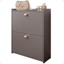 Ver imagem 1 de Sapateira Organizadora Pequena Apartamento 12 Pares Calçados Gavetas Basculante Decoração Quarto