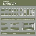 Ver imagem 6 de Armário de Cozinha Compacta 180 Cm Vik Madesa 02 Branco/verde