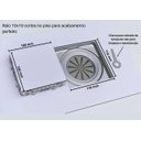 Ver imagem 4 de Ralo Oculto 10x10 Cm - Area Interna e Externa Inox 304
