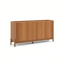 Ver imagem 2 de Buffet Aparador 4 Portas com Pés em Madeira Jequitibá