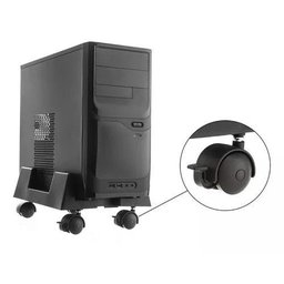 Suporte Porta Gabinete Carrinho Ajustavel Rodizios com Trava - 2