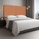 Ver imagem 1 de Cabeceira Lisa Estofada 140 Cm para Cama Box Casal Boucle - Clique Chique