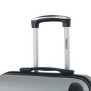 Ver imagem 4 de Mala de Viagem Bordo com Rodinhas 360° e Cadeado M50 Cinza Best