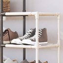 Ver imagem 3 de Estante Modular Multiuso Sapateira 11 Prateleiras Organizador Tenis Brinquedos Rack Multiuso 4