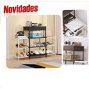 Ver imagem 6 de Estante Modular Multiuso Sapateira 11 Prateleiras Organizador Tenis Brinquedos Rack Multiuso 4