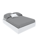 Ver imagem 1 de CAMA BAIXA A 0,30, INTERNO 1,40 X 1,90 M307.B MUNDI MOVEIS