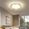 Plafon Kagu lustre moderno redondo de led, para sala de estar, quarto, cozinha, estudo, sala, teto p - 3
