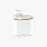 Dispenser de Sabão 1,5 Litros Flow Bege ou - 1