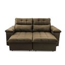 Ver mais imagens de Sofá Retrátil Reclinável Verona 1,80m Suede Velut Molas Ensacadas - King House