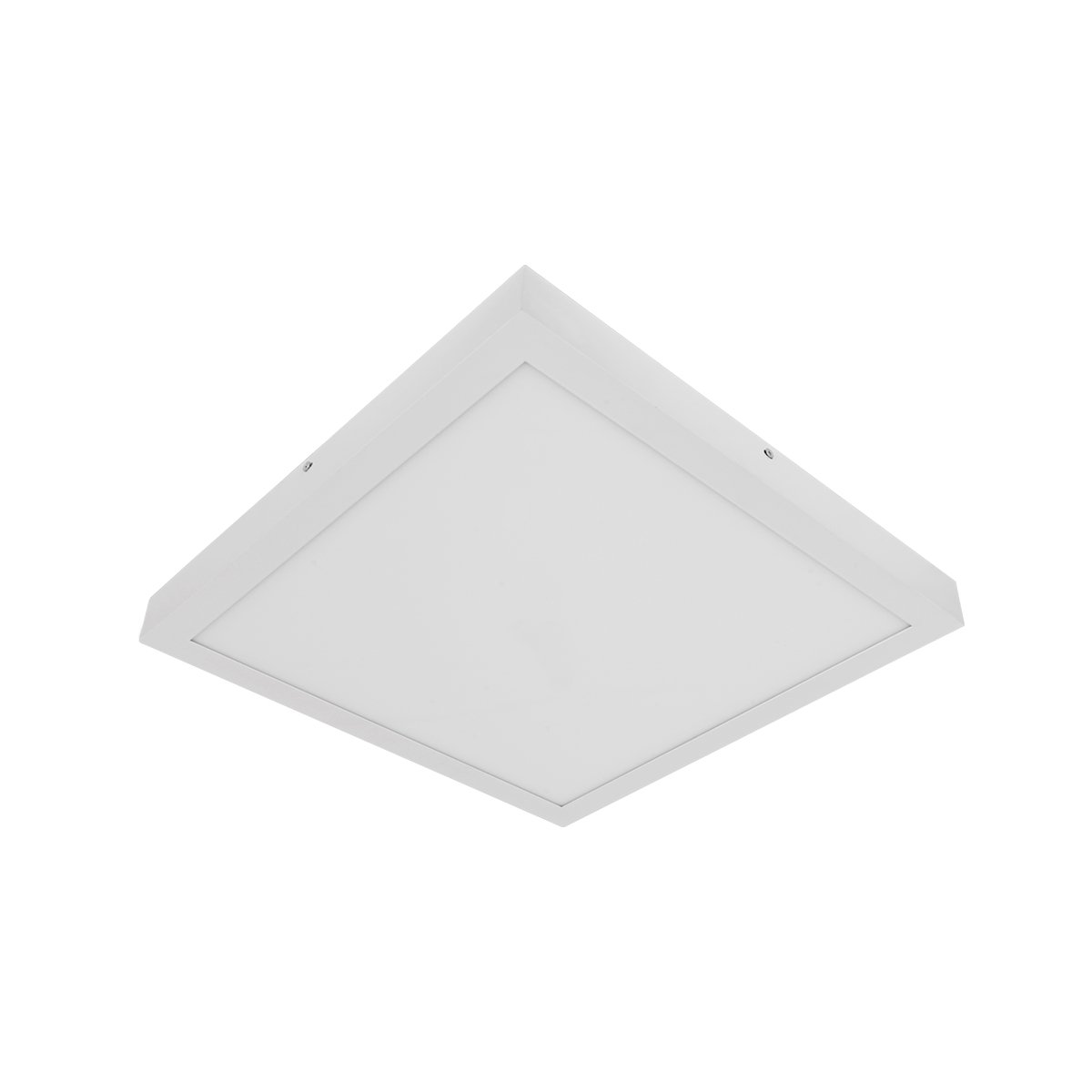 Plafon Led Sobrepor Quadrado Branco 32w Luz Neutra Yamamura