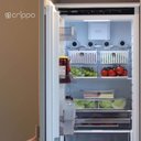 Ver imagem 3 de Organizador de Geladeira com Grade 2,3l Transparente Pequeno Frutas Legumes Crippa