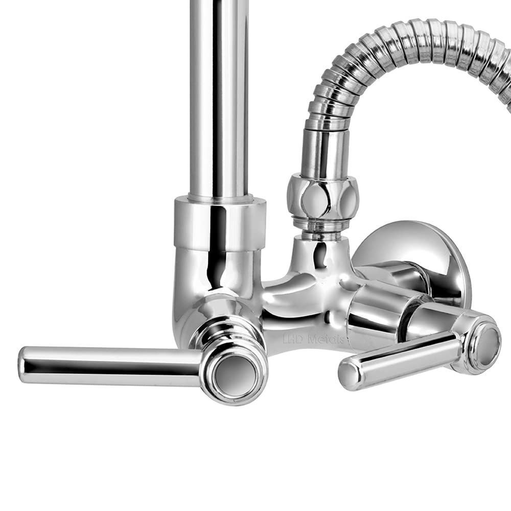 Torneira Cozinha Parede Gourmet Multifuncional com Ducha Casagrande Mundial - 2