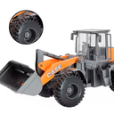 Ver imagem 1 de Trator Pá Carregadeira Brinquedo Mecânica Agrícola Enchedeira Escavadeira Miniatura Articulado Cons