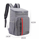 Ver imagem 3 de Mochila Termica Cooler18 Litros Cores Aleatorias Conforme Disponibilidade