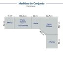 Ver imagem 5 de Guarda-Roupa Planejado de Canto Obliquo 6 Peças 7 Portas Orion CabeCasa MadeiraOriginals Marrom/Mocha