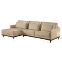Ver imagem 2 de Sofá Living 280cm Chaise Lado Esquerdo Artheus Linho