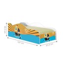 Ver imagem 3 de Cama Fun Pirata do Mar Solteiro com Colchão
