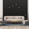 Painel Ripado Wpc Preto 96x25cm 10mm - Revestimento Decorativo Parede Sala Quarto - 14