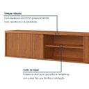 Ver imagem 4 de Rack Suspenso Dominus 180 cm Naturalle Mavaular