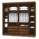 Ver imagem 4 de Guarda Roupa Pernambuco 6 Portas e 6 Gavetas Imbuia - Vila Rica