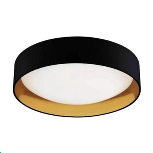 Plafon Moon Led Redondo 420mm 24w - Bi-volt 3000k 3000k Amarela