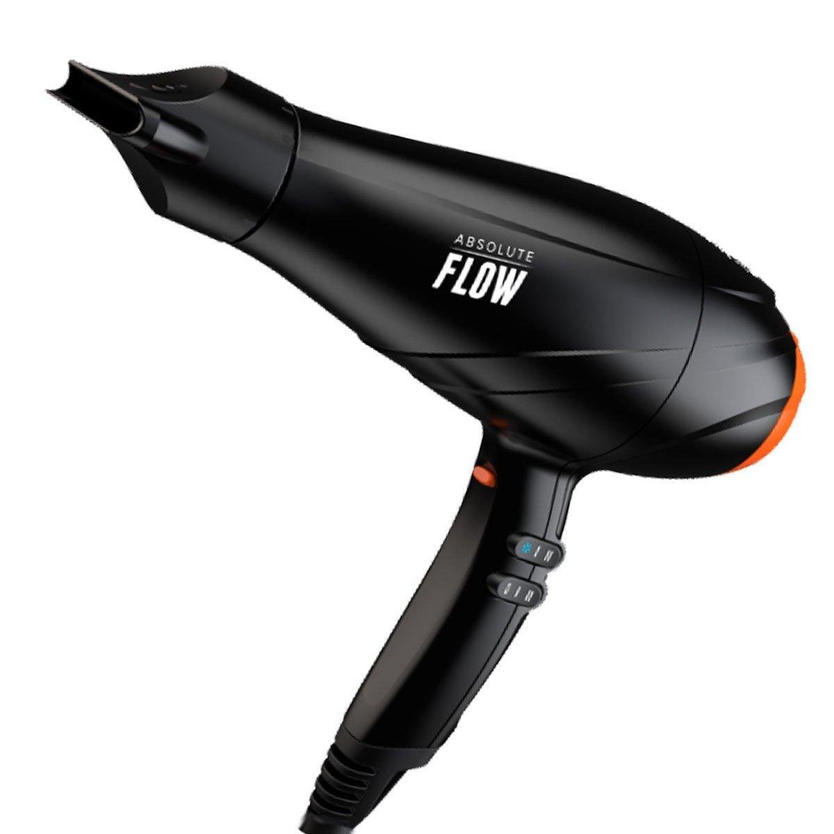 Secador de Cabelo Gbs Gama Absolute Flow 2300w Preto 220v