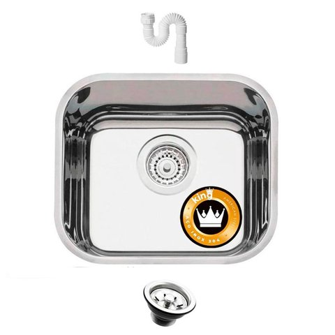 Cuba Pia Inox 40x34x19 Inox 304 - American Steel
