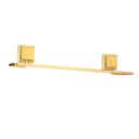 Ver imagem 1 de Porta Toalha de Banho Rosto Dourado Fosco Fixação sem Furo