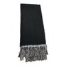 Xale Peseira Cachecol Echarpe Manta Pashmina Lenço Longo Frio Preto - 3
