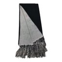 Ver imagem 4 de Xale Peseira Cachecol Echarpe Manta Pashmina Lenço Longo Frio Preto