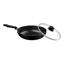 Frigideira Funda 24 Cm Tramontina Loreto Black - 1