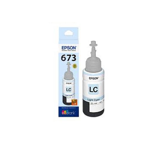 Tinta Epson Original T673 T673520 Ciano Claro - L800 L810 L1800 L805 L850