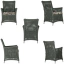 Ver imagem 5 de 2 Poltronas e 1 Mesa Igapó em Alumínio Pintura Fendi Corda Náutica Estofado 6