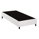 Ver imagem 1 de Cama Box Base Solteiro Universal Courano White (96x203x20) - Costa Rica