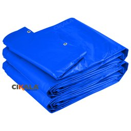 Lona Cobertura 6X3 Metros Ck300 Azul Impermeável Reforçada CIKALA - 4