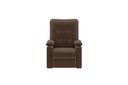 Ver imagem 4 de Poltrona Columbia Retrátil e Reclinável Porta Copos Suede Marrom - Xflex Sofás